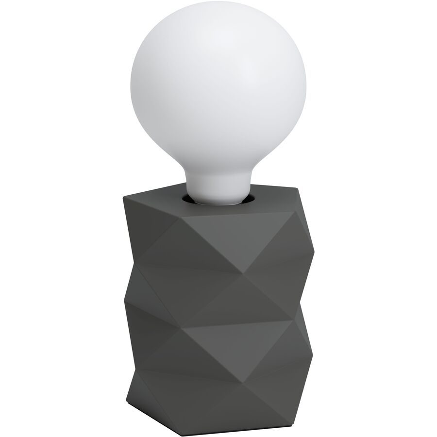 Eglo Tischlampe Swarby Grau Zement 10 cm 12 cm - Tischlampe