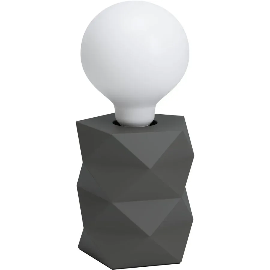 Eglo Tischlampe Swarby Grau Zement 10 cm 12 cm - Tischlampe