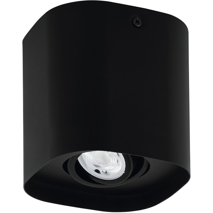 Eglo Deckenlampe Caminales-Z Schwarz Stahl 12.5 cm 12 cm - LED - Deckenlampe- LED Energiesparlampe