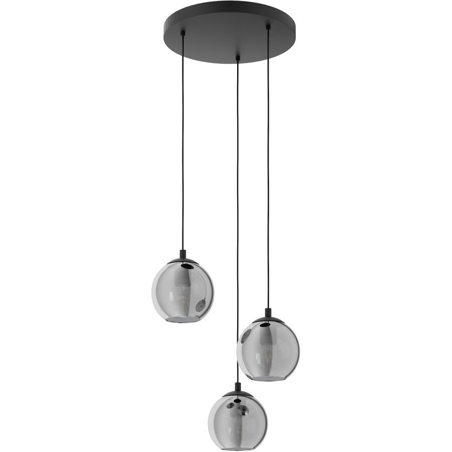 Eglo Pendellampe Ariscani Schwarz Stahl 42.5 cm 110 cm - Pendellampe