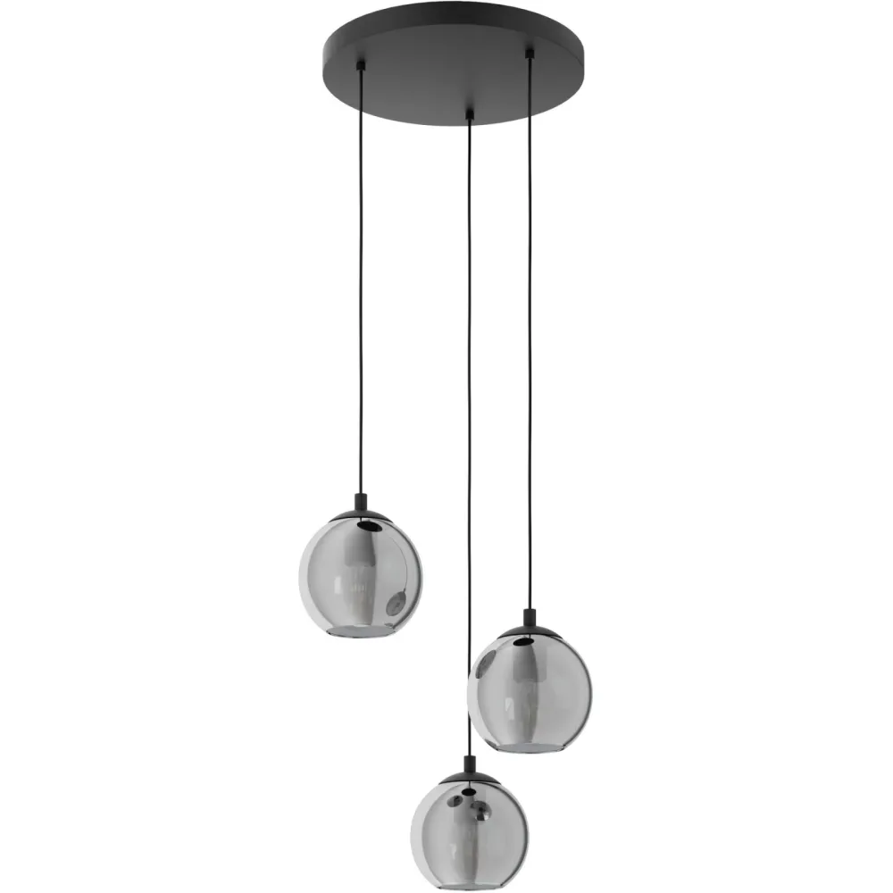 Eglo Pendellampe Ariscani Schwarz Stahl 42.5 cm 110 cm - Pendellampe