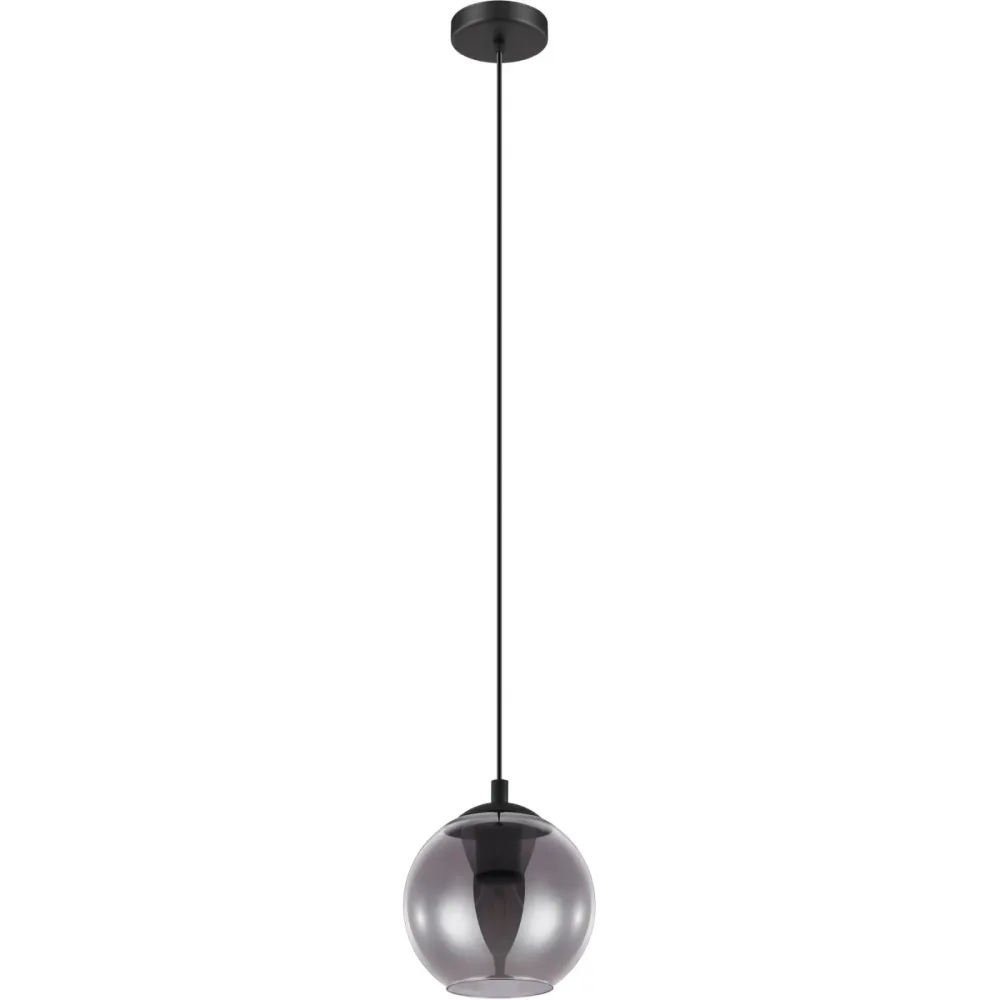 Eglo Pendellampe Ariscani Schwarz Stahl 20 cm 110 cm - Pendellampe