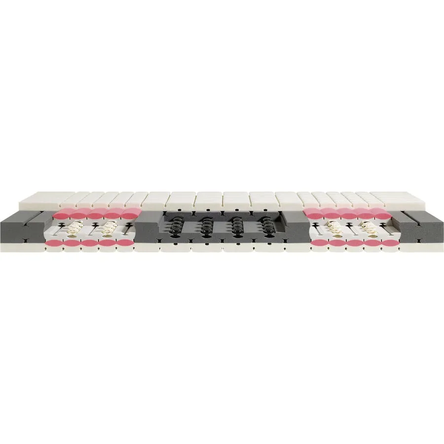 Matratze TopSwiss Balance medium Weiss Schaumstoff 90 x 200 cm - Schweizer Möbelhersteller - Matratze