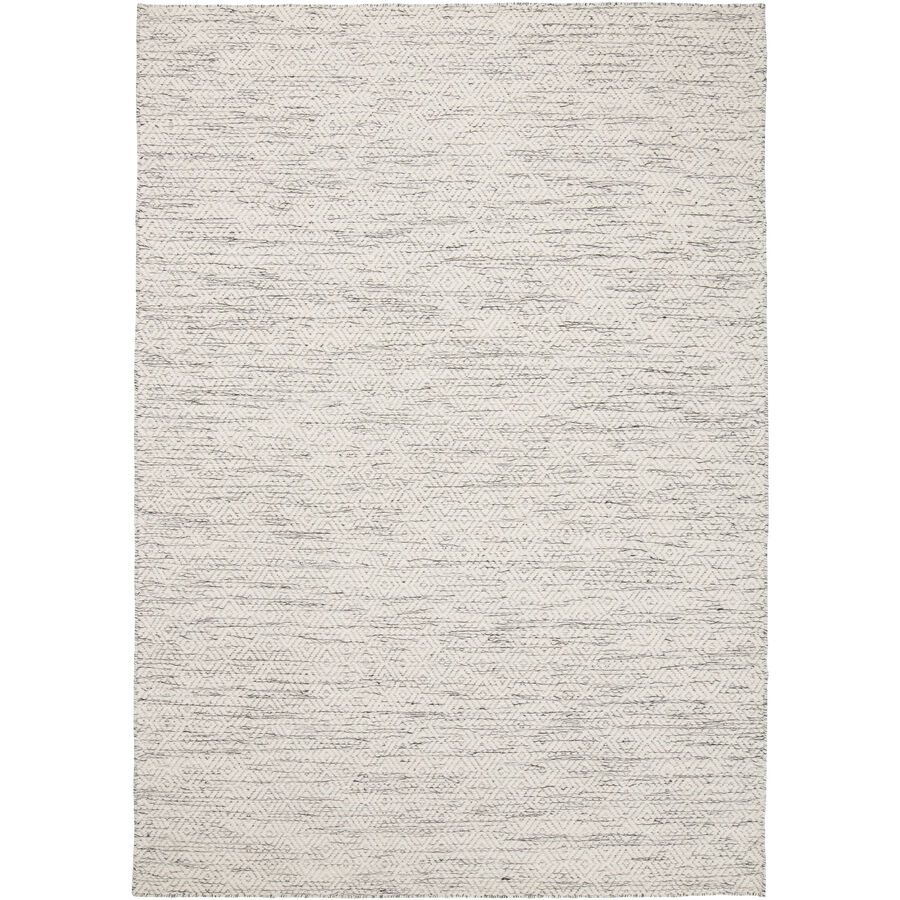 Teppich Nyoko Weiss Wolle 200 cm 300 cm - Teppich