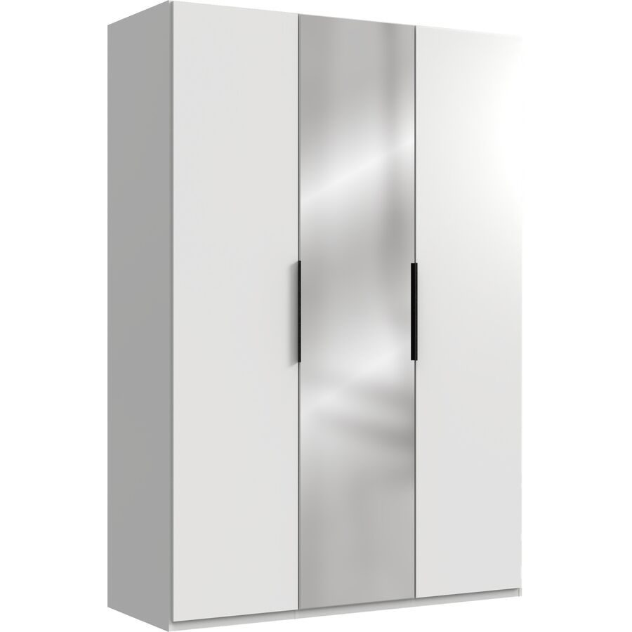 Kleiderschrank Sanko Weiss Holz 150 cm 58 cm 216 cm - Material: Holzwerkstoff - Kleiderschrank