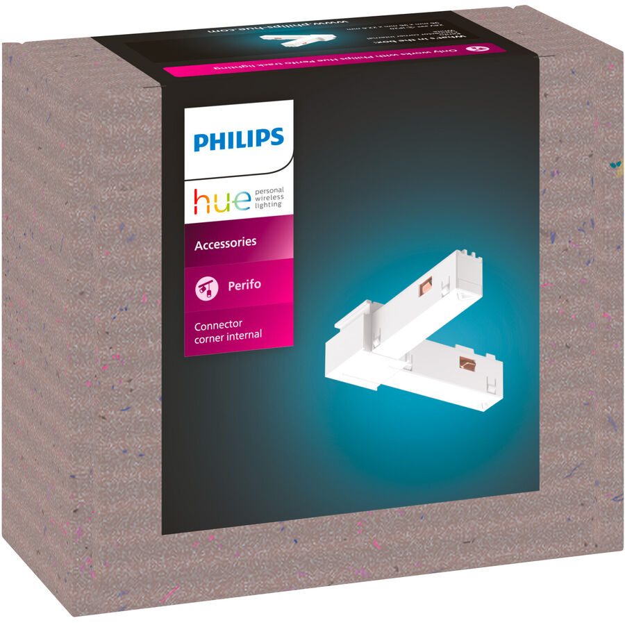 Philips Hue Hue Perifo Eckverbindungsstück weiss - Material: Kunststoff - Verbinder