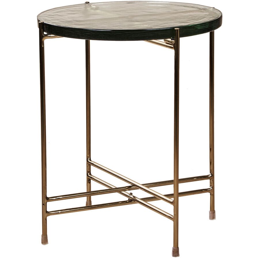 Beistelltisch Jenny & Dan Gold Eisen 49 cm - Beistelltisch