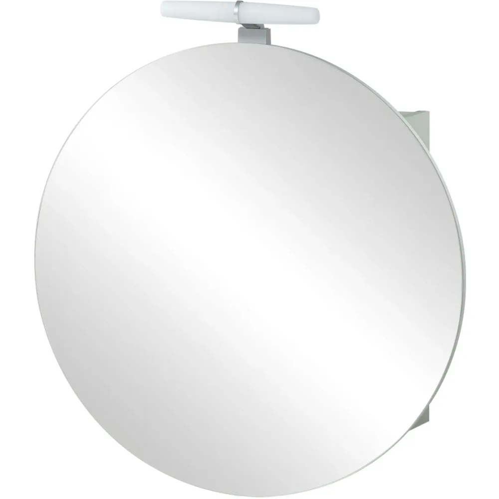 Spiegelschrank Joachim Grün Holzwerkstoff/Glas 65 cm 68.3 cm 15.7 cm - Farbe: pistazie - Spiegelschrank