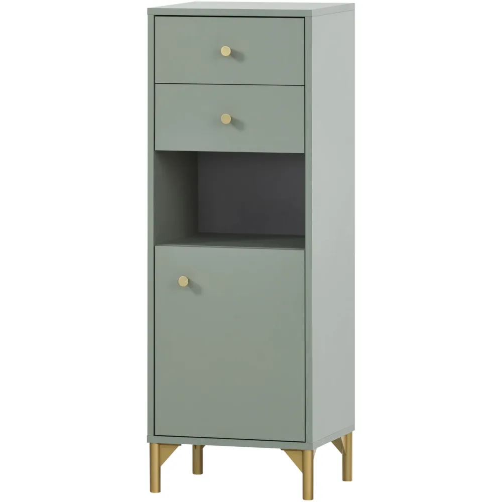 Highboard Joachim Grün Holzwerkstoff 40.3 cm 114.4 cm - Farbe: pistazie - Highboard