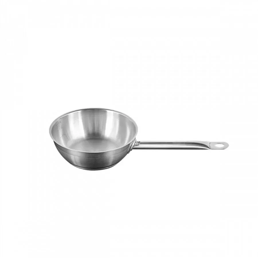 Sola Sauteuse Orion Grau 18 cm 7.5 cm 18 cm - Farbe: chrom - Material: Chromnickelstahl 18/10 - Sauteuse