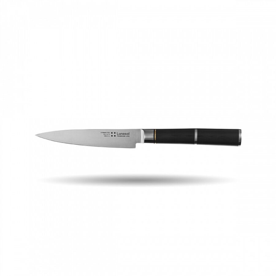 Sola Messer S-Art Grau Edelstahl 12 cm - Farbe: chrom - Messer