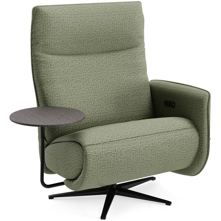 Relaxsessel Lidja Grün Stoff 122 cm 170 cm - Möbel Konfigurator: Traummöbel individuell zusammenstellen - Relaxsessel