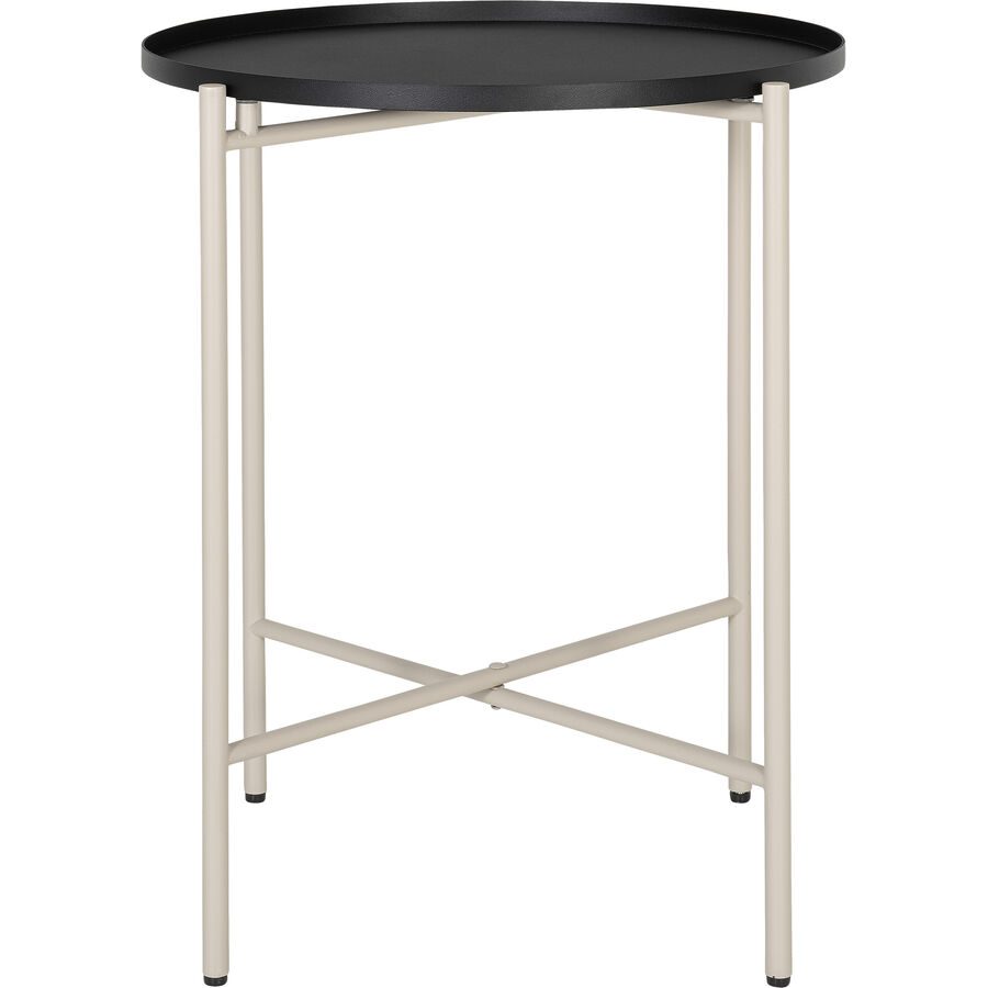 Beistelltisch Kim Schwarz Metall 40 cm - Beistelltisch