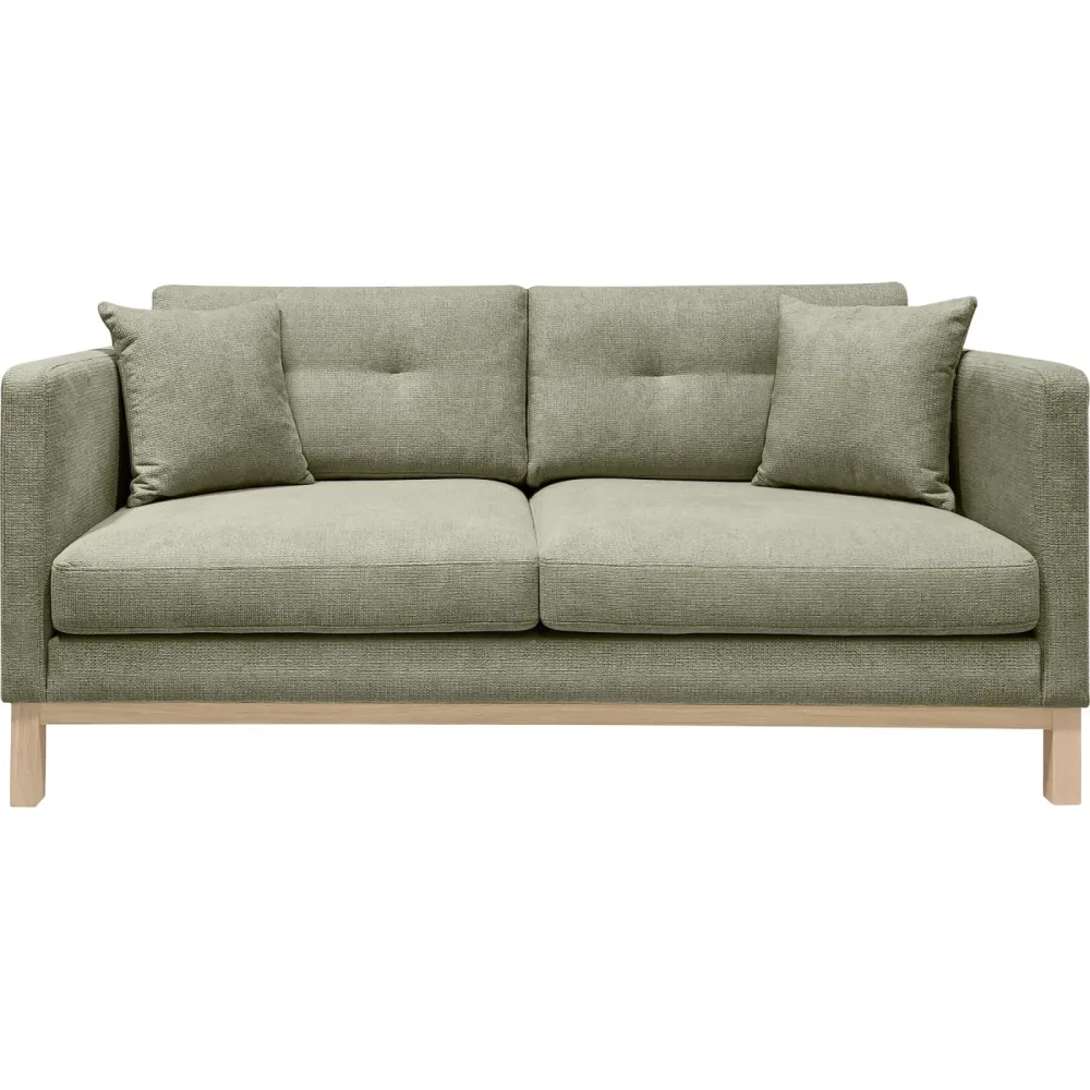 Sofa Woody Beige Stoff 174 cm 89 cm - Farbe: Mushroom - Sofa