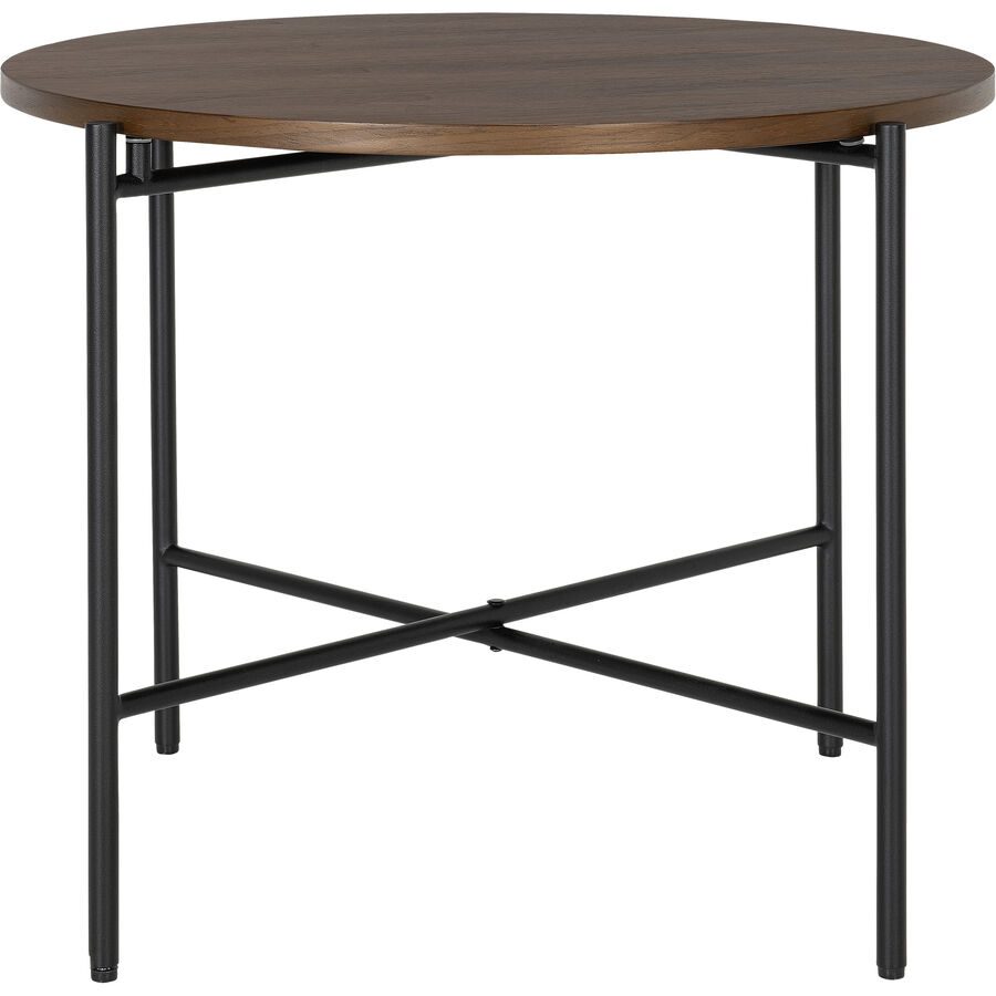 Beistelltisch Kim Braun MDF 50 cm - Farbe: Walnuss - Beistelltisch