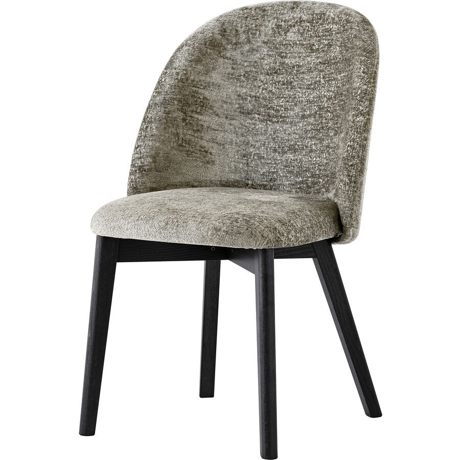 CONNUBIA Stuhl Tuka Mid Grau Polyester 55 cm - Stuhl