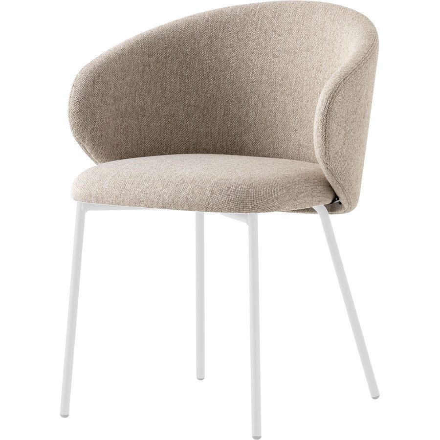CONNUBIA Stuhl Tuka Grau Polyester 55 cm - Stuhl