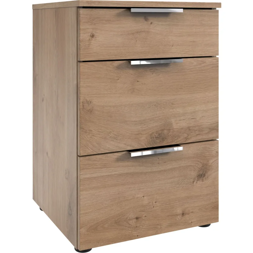 Kommode Sanko Braun Holzwerkstoff 41 cm 41 cm - Farbe: Plankeneiche - Kommode