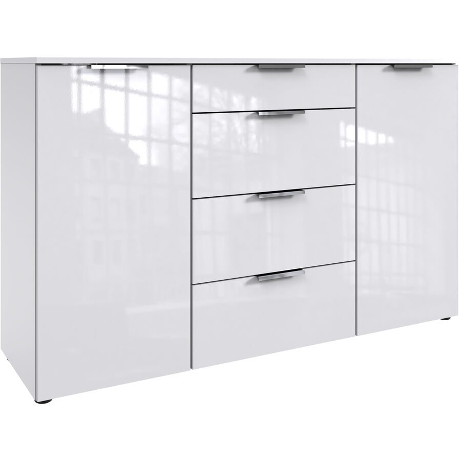 Kommode Sanko Weiss Holzwerkstoff 135 cm 41 cm - Kommode