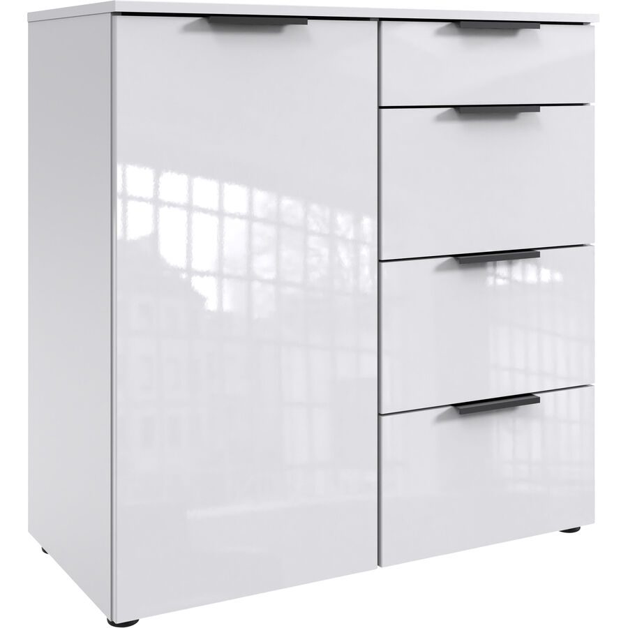 Kommode Sanko Weiss Holzwerkstoff 81 cm 41 cm - Kommode