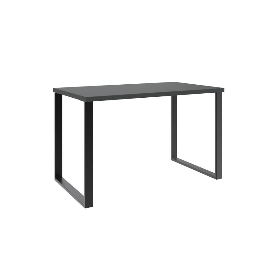 Tisch Zain Grau Holzwerkstoff 120 cm - Farbe: graphit - Tisch