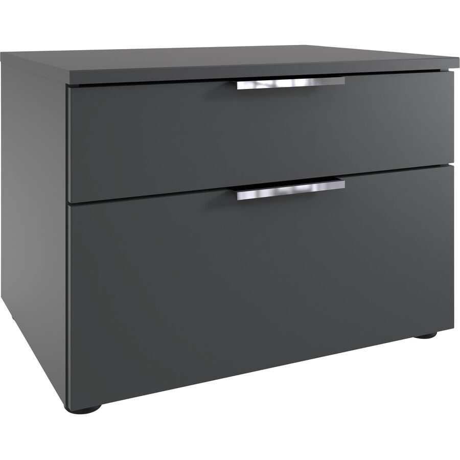 Kommode Sanko Grau Holzwerkstoff 54 cm 41 cm - Farbe: graphit - Kommode