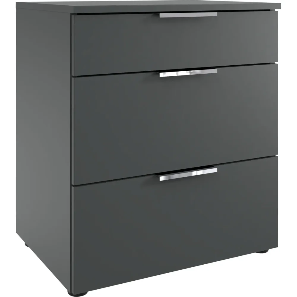 Kommode Sanko Grau Holzwerkstoff 54 cm 41 cm - Farbe: graphit - Kommode