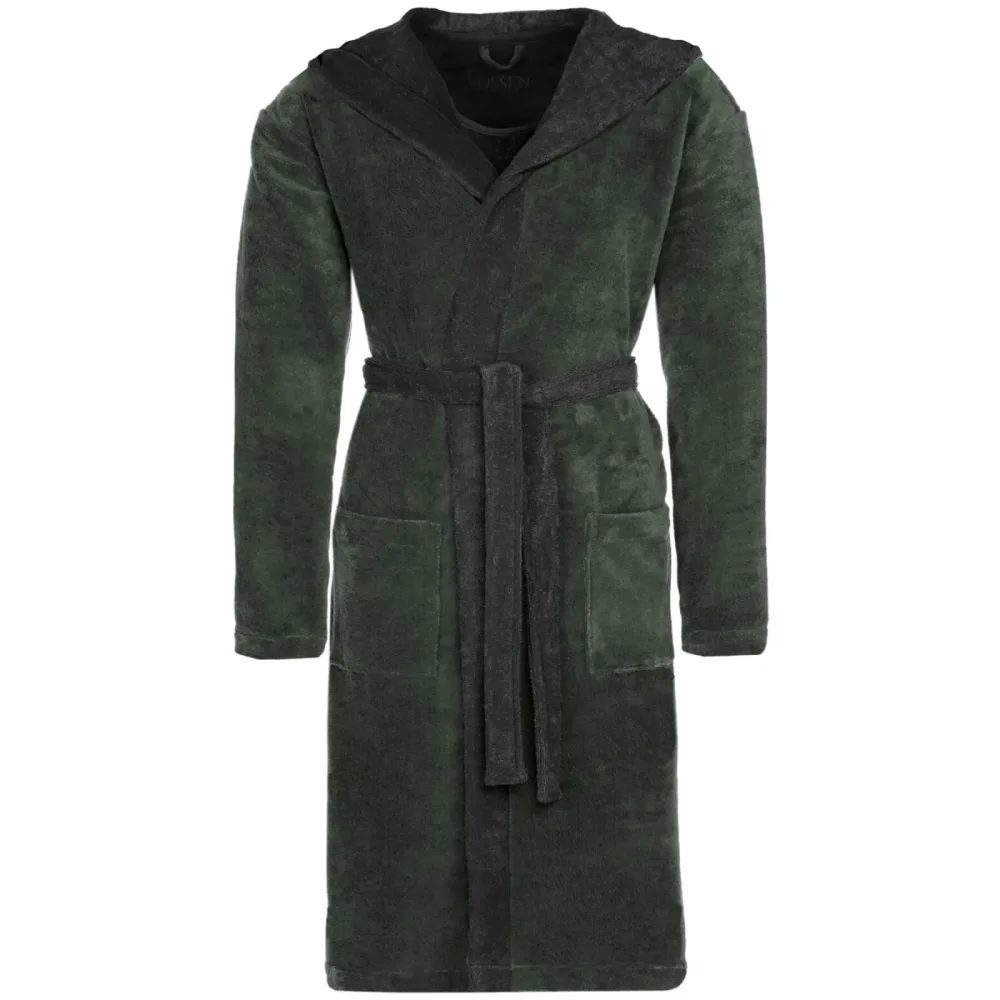 VOSSEN - Poppy Bademantel, für Damen, Militärgrün, Größe XS