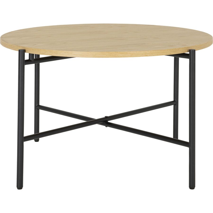 Beistelltisch Kim Braun MDF 60 cm - Farbe: eiche - Beistelltisch