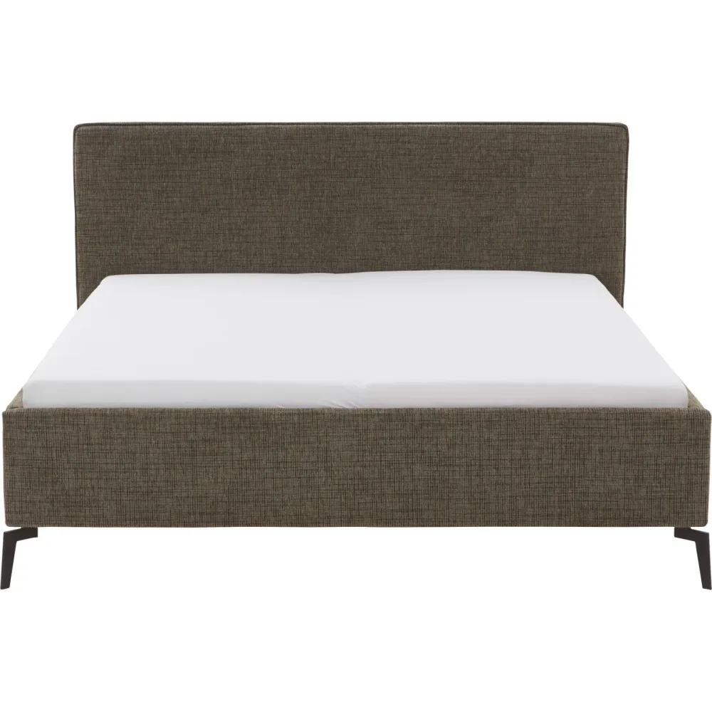 Bett Lina Grün Polyester 180 x 200 cm - Farbe: Moss green - Bett