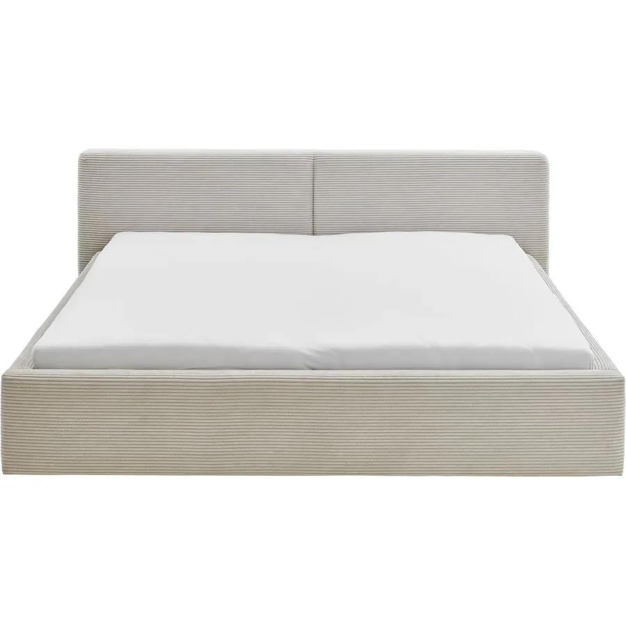 Bett Lois Beige Polyester 180 x 200 cm - Bett