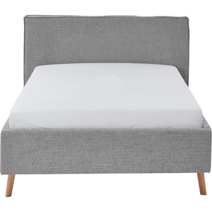 Bett Lina Blau Polyester 140 x 200 cm - Farbe: Blue fog - Bett