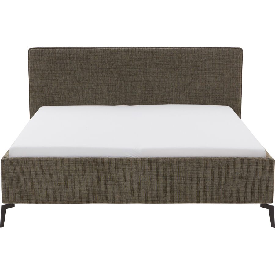 Bett Lina Grün Polyester 180 x 200 cm - Farbe: Moss green - Bett