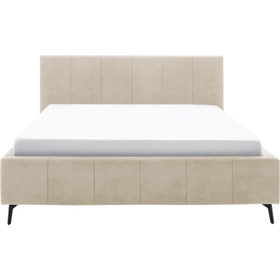 Bett Luzza Beige Polyester 180 x 200 cm - Bett
