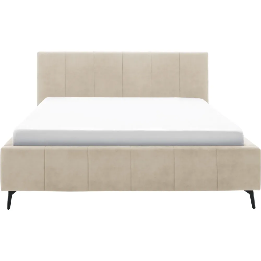 Bett Luzza Beige Polyester 180 x 200 cm - Bett