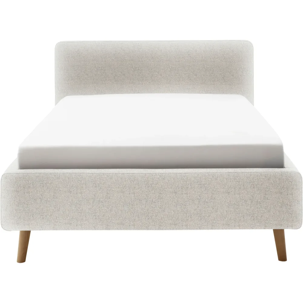 Bett Senja Beige Polyester 140 x 200 cm - Bett