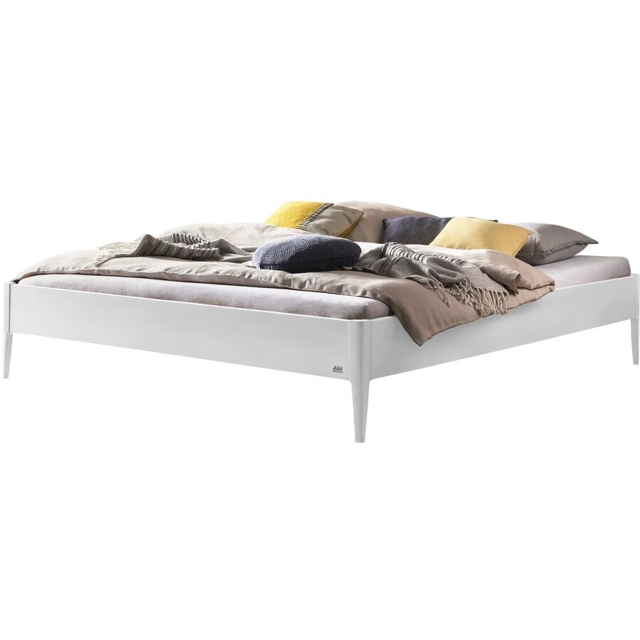 Hasena Bett Castello Weiss Holz 180 x 210 cm - Material: MDF - Bett