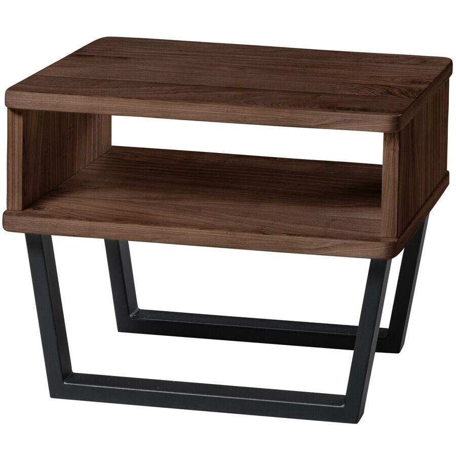 Hasena Nachttisch Castello Braun Holz 48 cm - Farbe: Nussbaum - Nachttisch