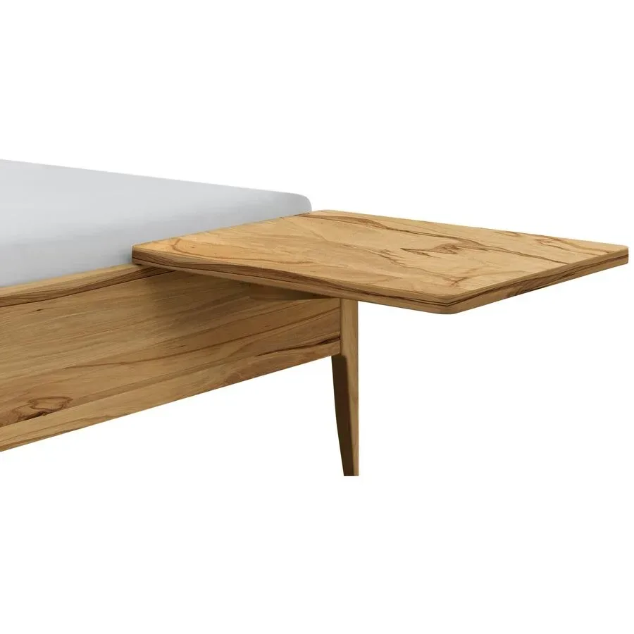 Hasena Nachttisch Castello Braun Holz 48 cm - Farbe: Wildbuche - Material: Buche massiv - Nachttisch