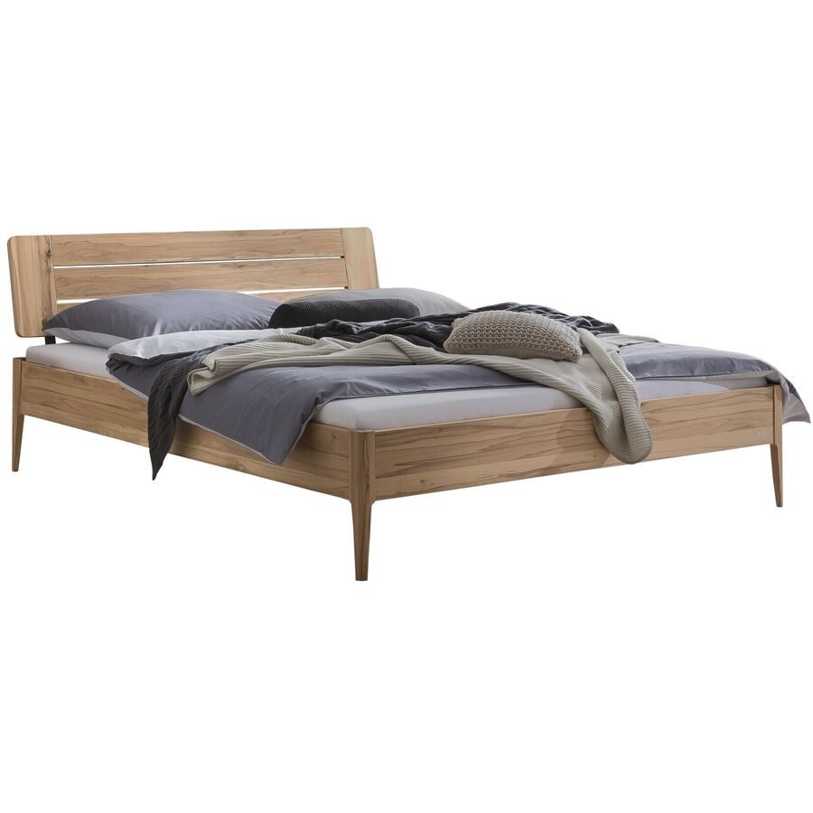 Hasena Bett Castello Braun Holz 180 x 210 cm - Farbe: natur - Material: Wildbuche - Bett