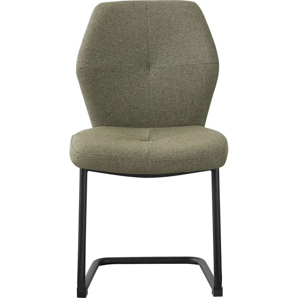 Stuhl Oslos Grün Polyester 49 cm 88.5 cm - Stuhl