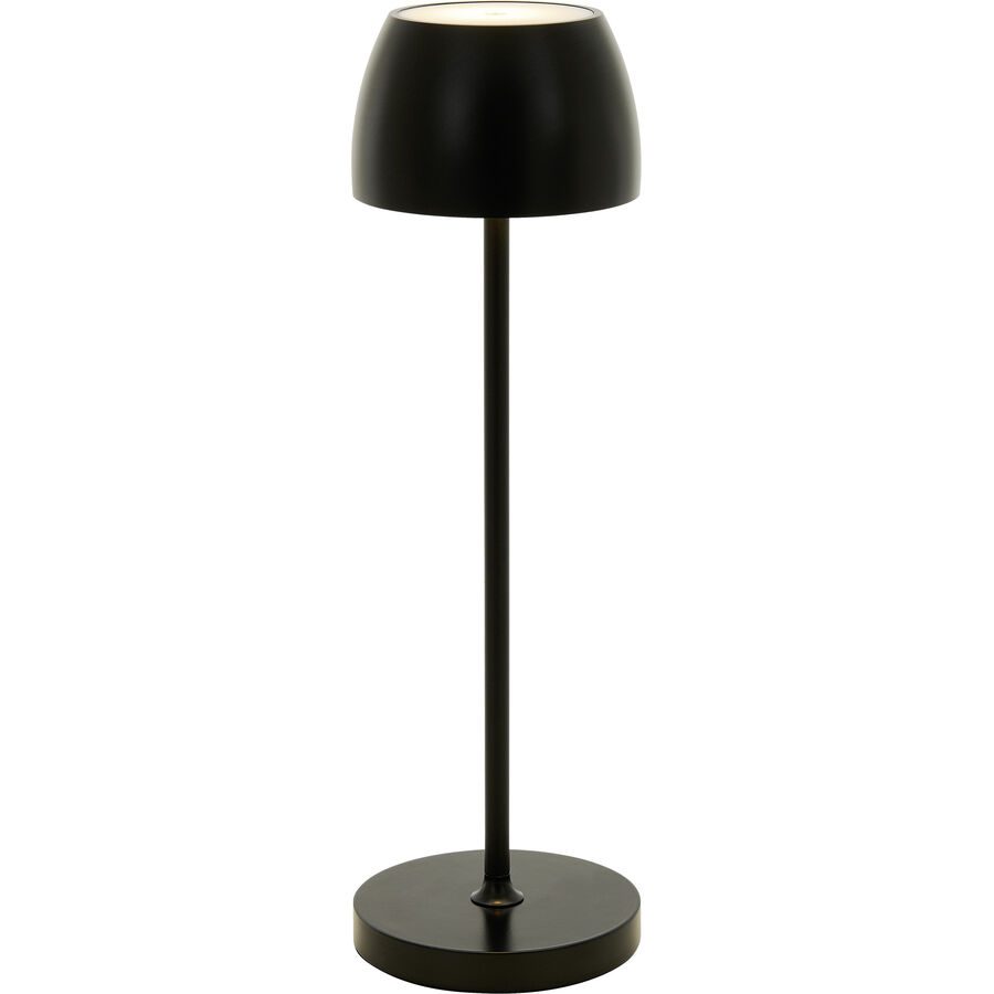 Tischlampe Lana Schwarz Aluminium/Kunststoff - LED - Tischlampe- LED Energiesparlampe
