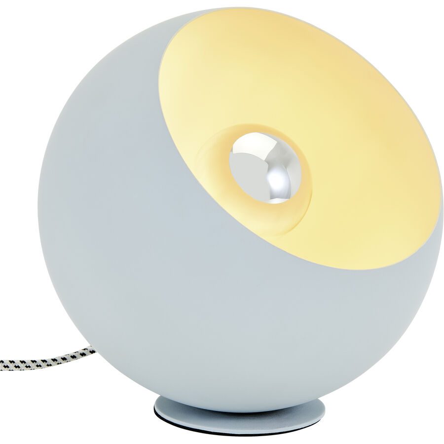 Tischlampe Kaja Blau Metall 20 cm 20 cm - Farbe: hellblau - Tischlampe