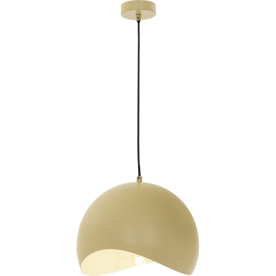 Pendellampe Leana Gold Metall 30 cm 127 cm - Farbe: Altgold - Pendellampe