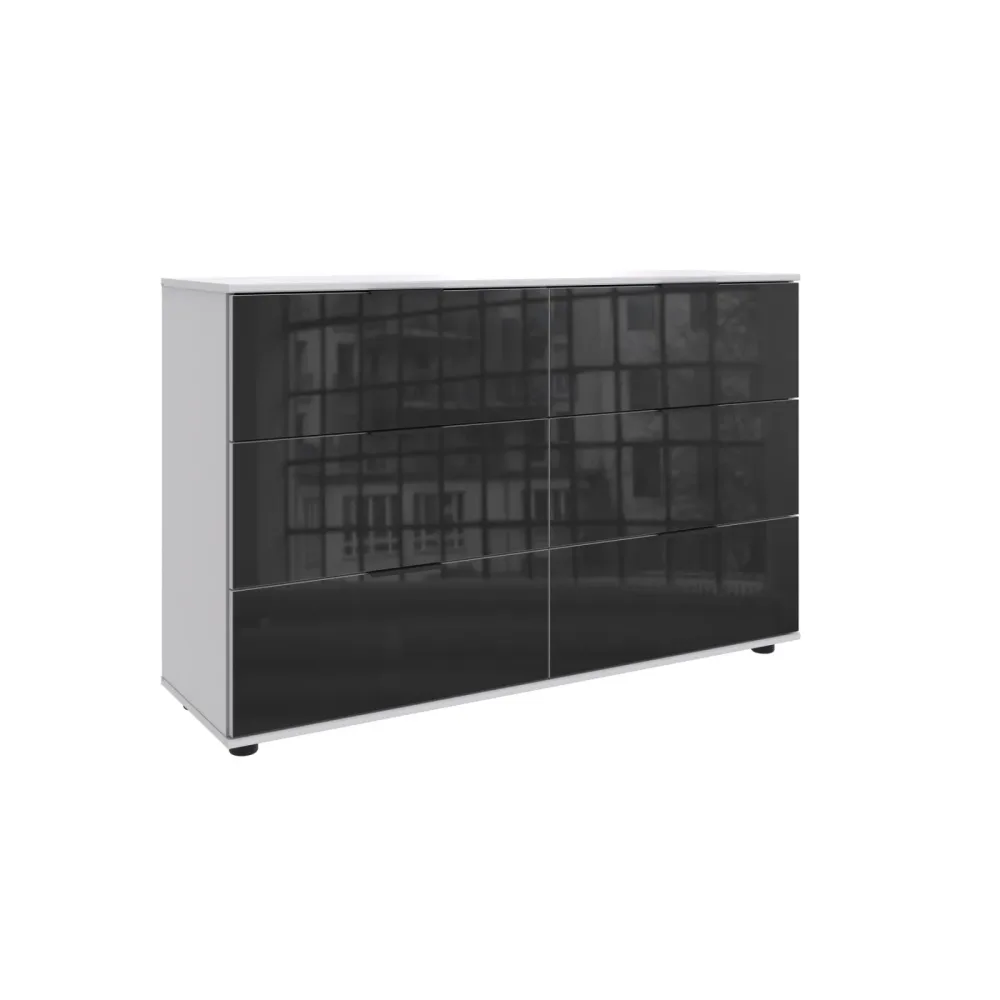 Kommode Metac Weiss Holzwerkstoff 130 cm 41 cm - Kommode
