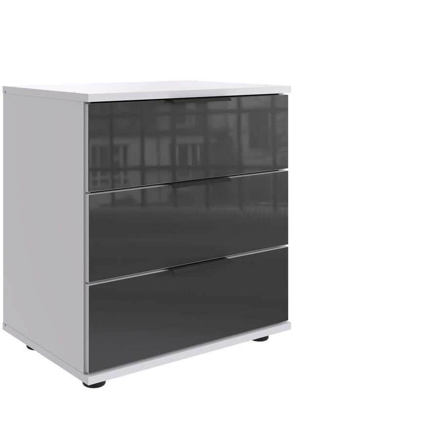 Nachttisch Metac Weiss Holzwerkstoff 52 cm - Nachttisch