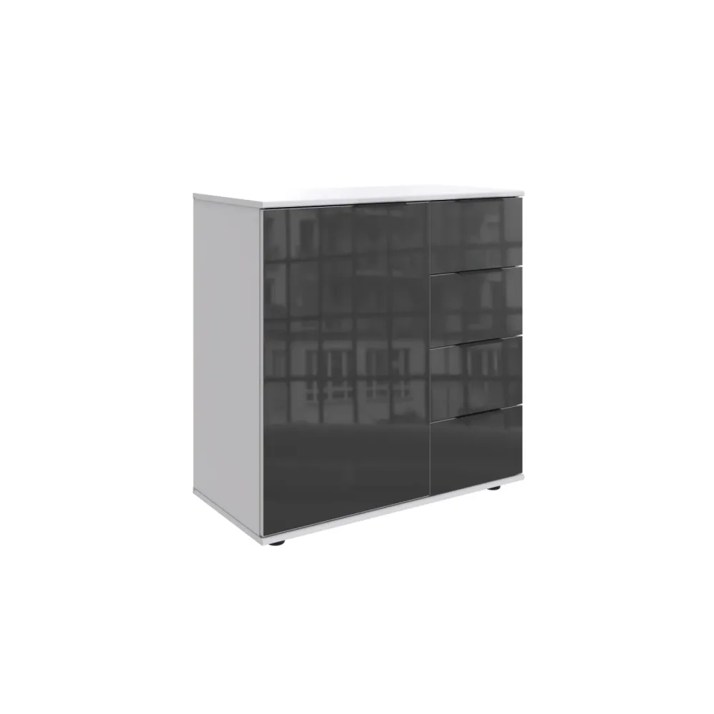 Kommode Metac Weiss Holzwerkstoff 81 cm 41 cm - Kommode