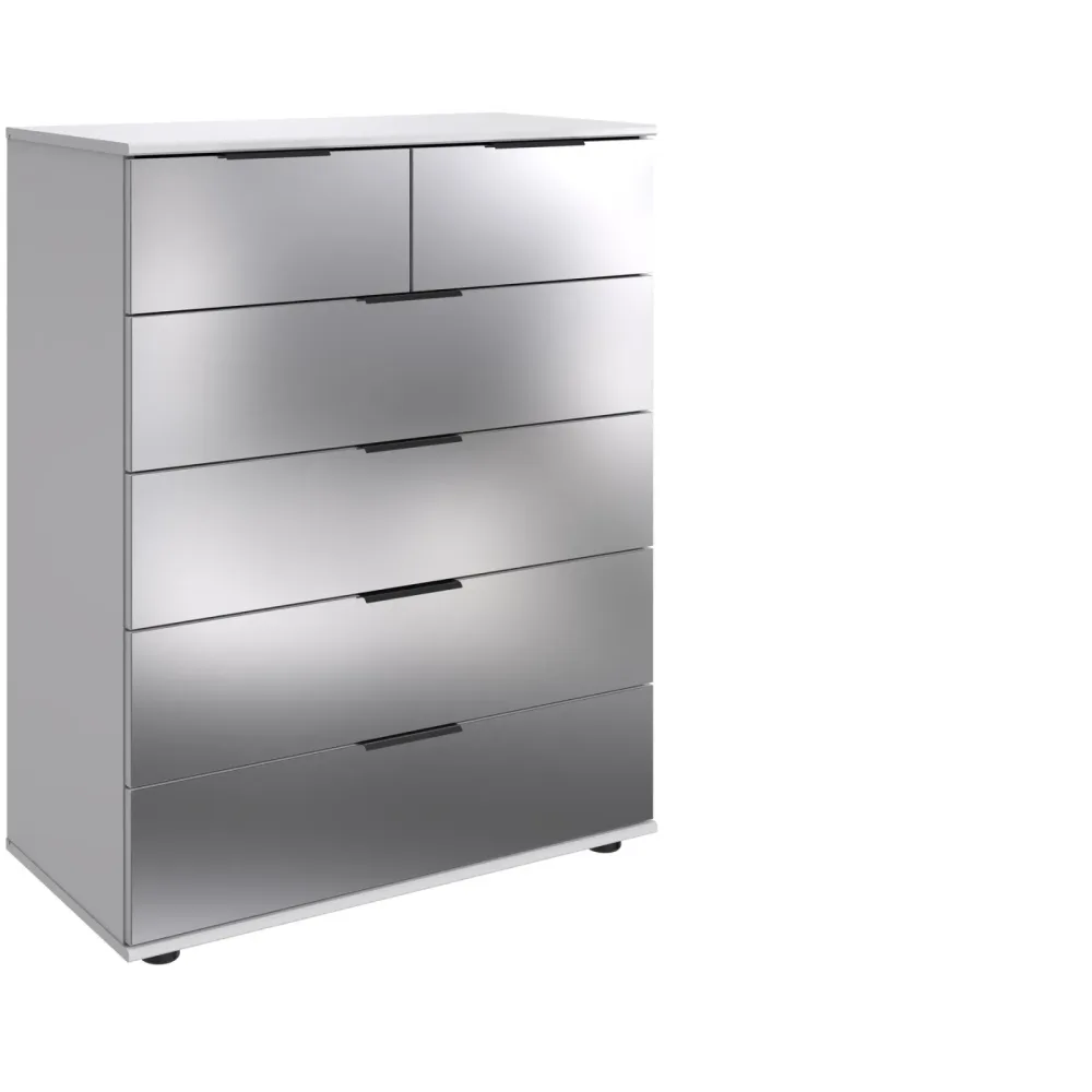 Kommode Metac Weiss Holzwerkstoff 82 cm 42 cm - Kommode