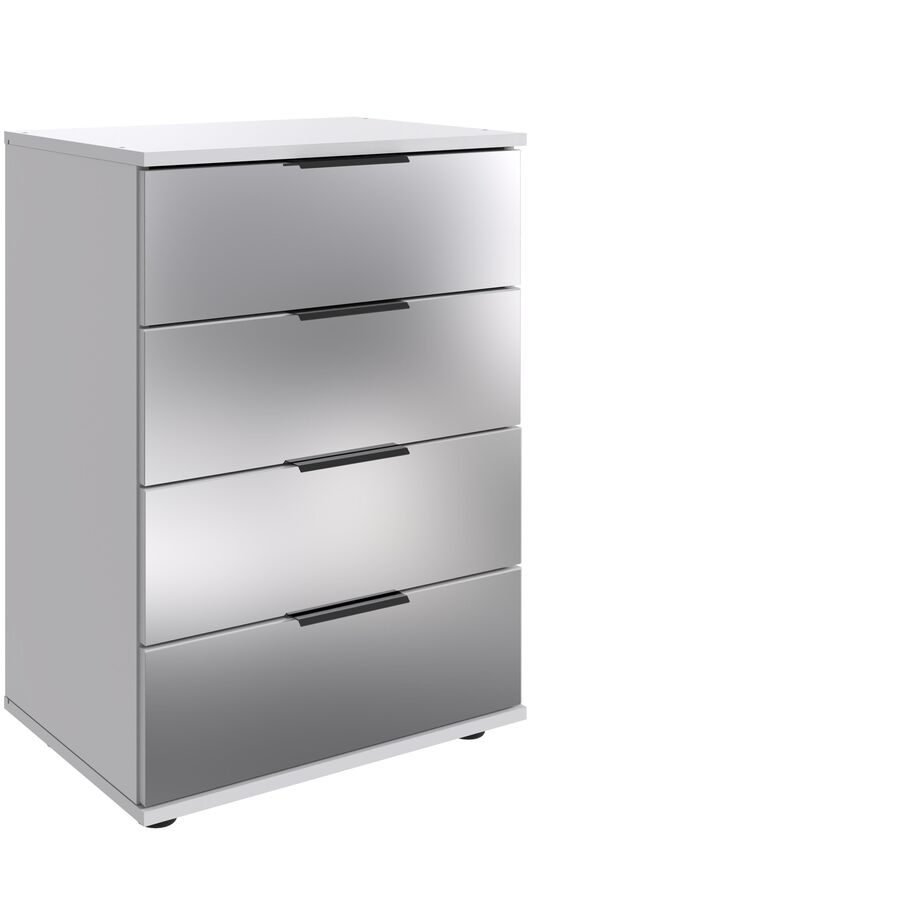 Nachttisch Metac Weiss Holzwerkstoff 52 cm - Nachttisch