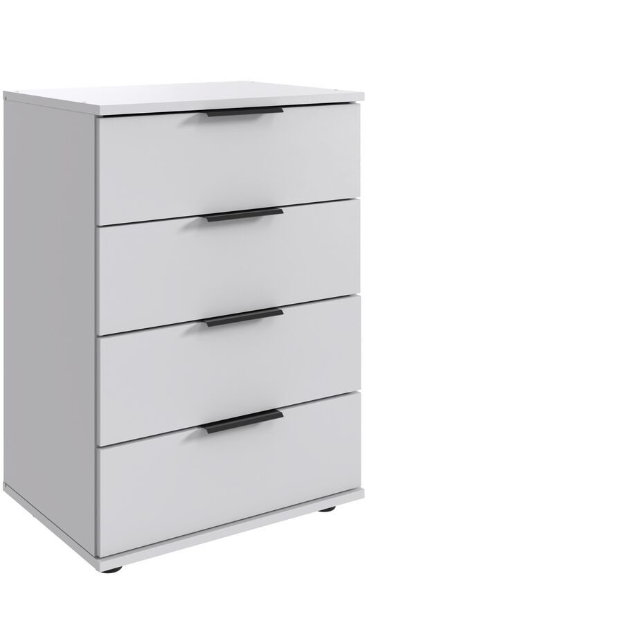Nachttisch Metaa Weiss Holzwerkstoff 52 cm - Nachttisch